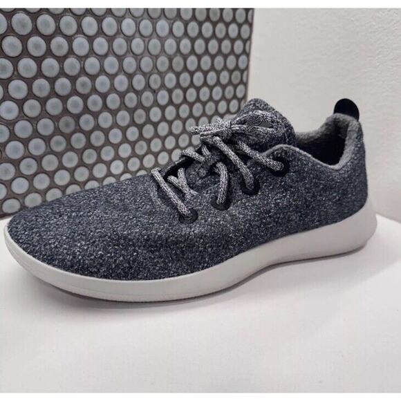 Allbirds Shoes Mens 10 WR Wool Runners Gray Running Superfine ZQ Merino Wool - Picture 1 of 6